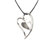 Kate Moss可美925銀吊墜 心心相印，定格不朽的優雅